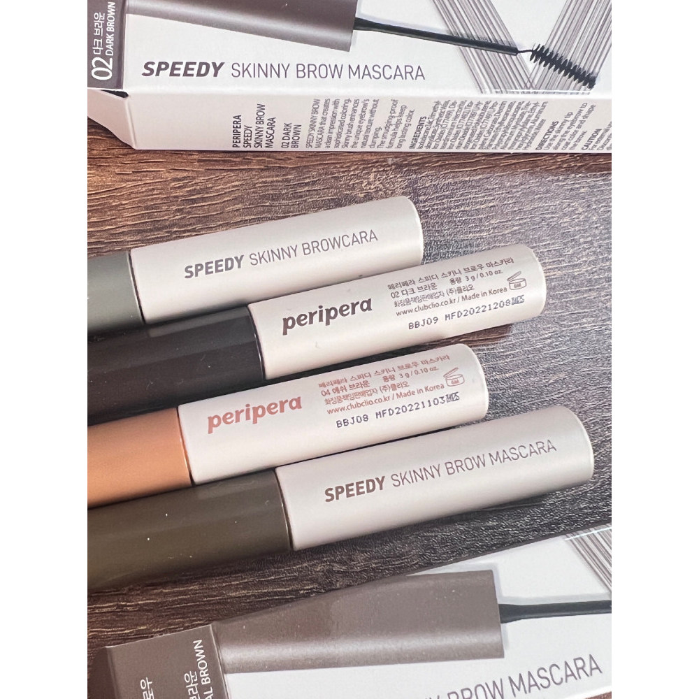 Zhao Lusi Cùng Phong Cách 04 Hàn Quốc PERIPERA PERIPERA Nhuộm Kem Lông Mày 06 Màu Ánh Sáng 03 Màu Nâ