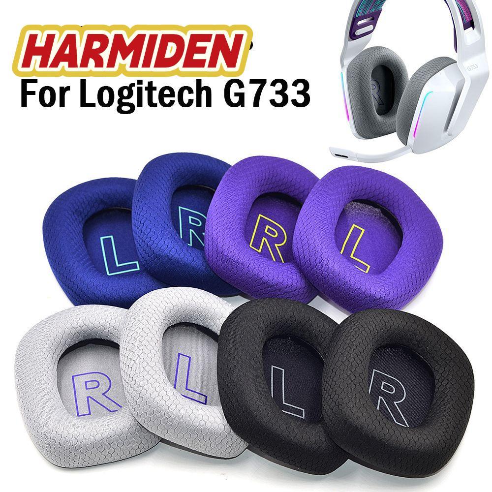 HARMIDEN 2 Chiếc Miếng Đệm Tai Phụ Kiện Earmuff Đệm Xốp Cho G733