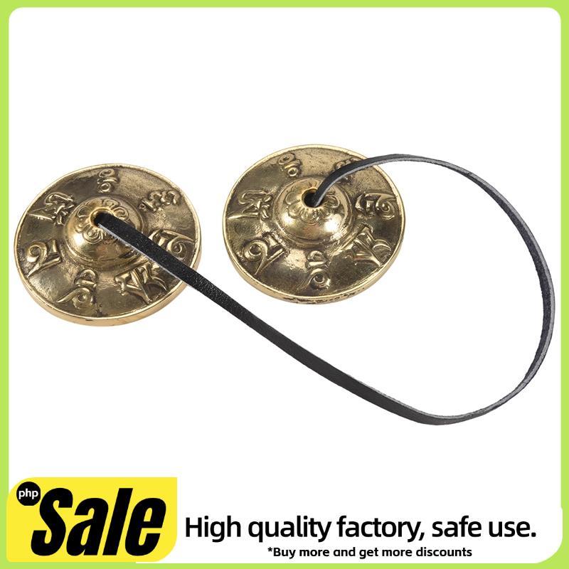 Chuông thiền Cymbals Tây Tạng 6,5 cm Chuông thiền, Chuông tập Yoga thiền cho nhạc cụ gõ