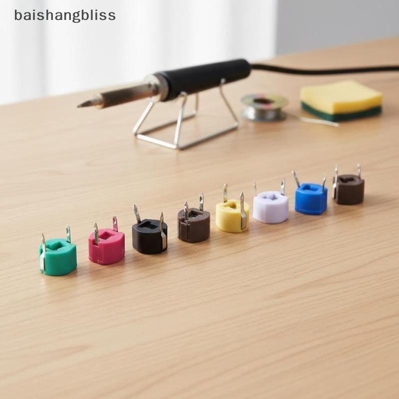 Baishangbliss Tụ Điện Có Thể Điều Chỉnh Tông Đơ Nhựa 3PF 5PF 10PF 20PF 30PF 40PF 50PF 60PF 70PF 120P