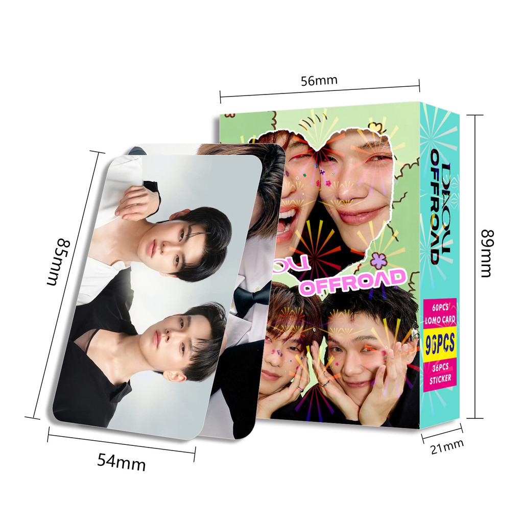 92-96 Chiếc Ngôi Sao Thái Lan DAOUOFFROAD GMMTV KengNamping Khemjira Dòng Lomo Cards BrightWin TAYNE