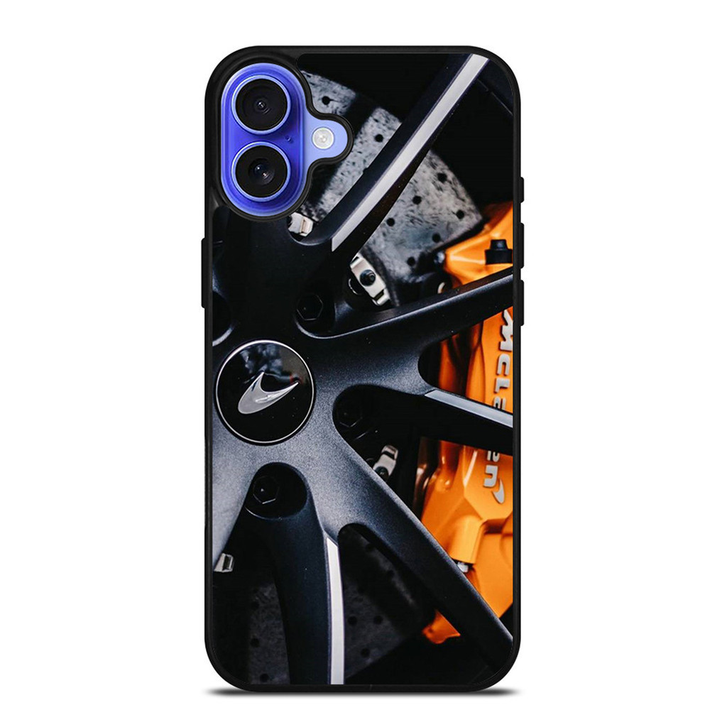 Logo bánh xe Mclaren Hd In vỏ IPhone IP 17 16 Pro Max Plus XR