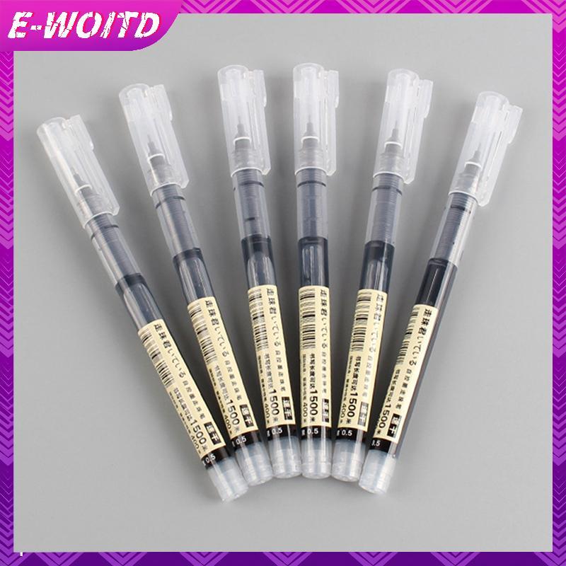 E-WOITD Qui-Drying Ink 0.5 mm Extra Fine Point Pen Liquid Ink Pen Rollerball Pen E-WOITD