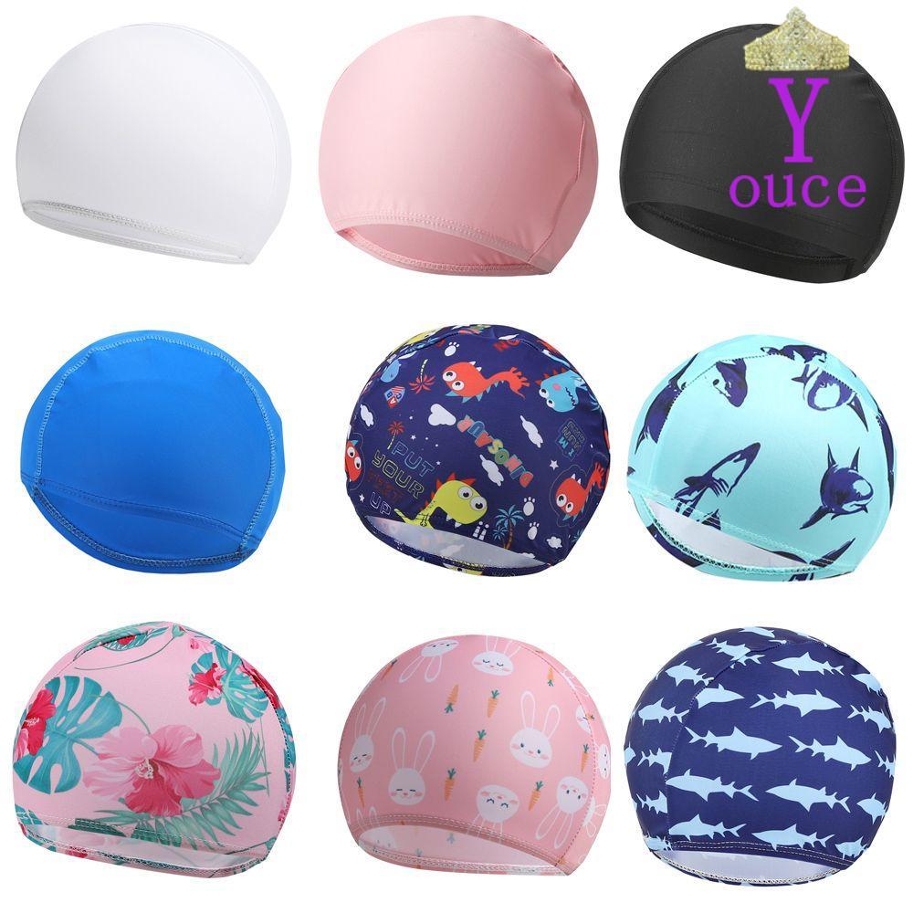 Mũ bơi YOUCE Bảo vệ tai cá mập Mũ tắm dễ thương cá sấu