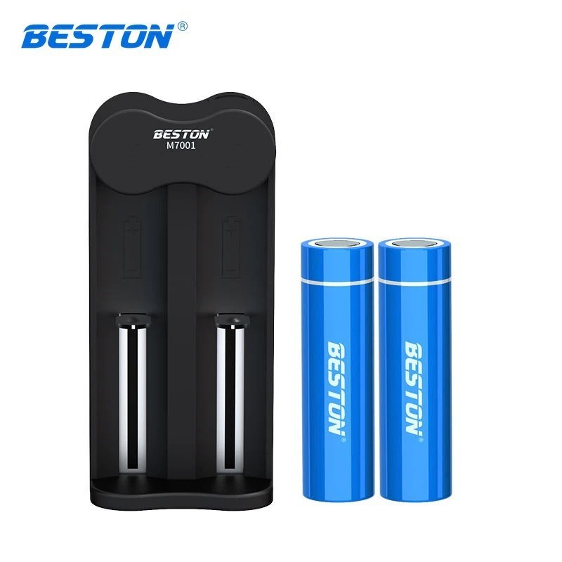 Pin sạc 3.7v Beston 18650- dung lượng cao 3300mah - Sạc beston - Chính hãng - Bh 6 tháng