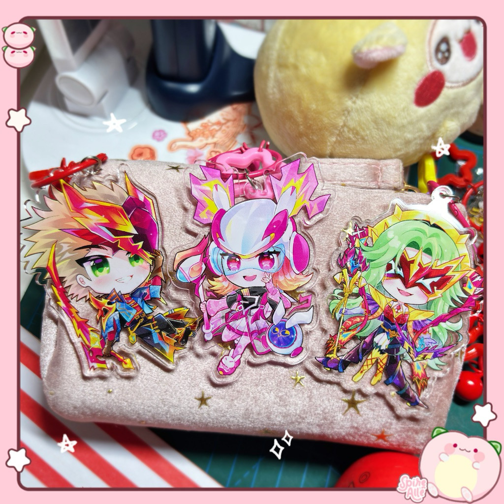 Neobeast Series Keychain – Lylia, Pharsa, Ling | Mobile Legends