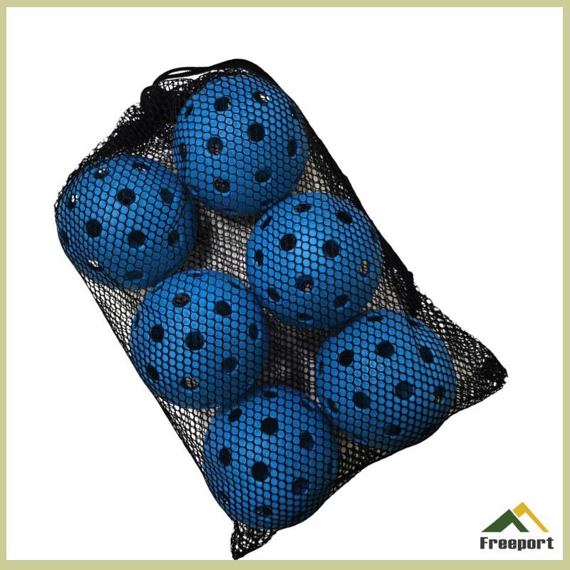 6x Quả Bóng Pickleball Bóng Rỗng Chuyên Nghiệp Linh Hoạt Nhẹ 40 Lỗ Quả Bóng Thi Đấu Cho Trong Nhà Ng