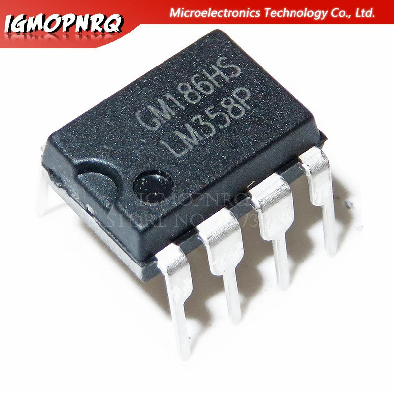 20 chiếc LM358 LM358P DIP-8 Bộ khuếch đại hoạt động - Op Amps Dual Op Amp mới nguyên bản