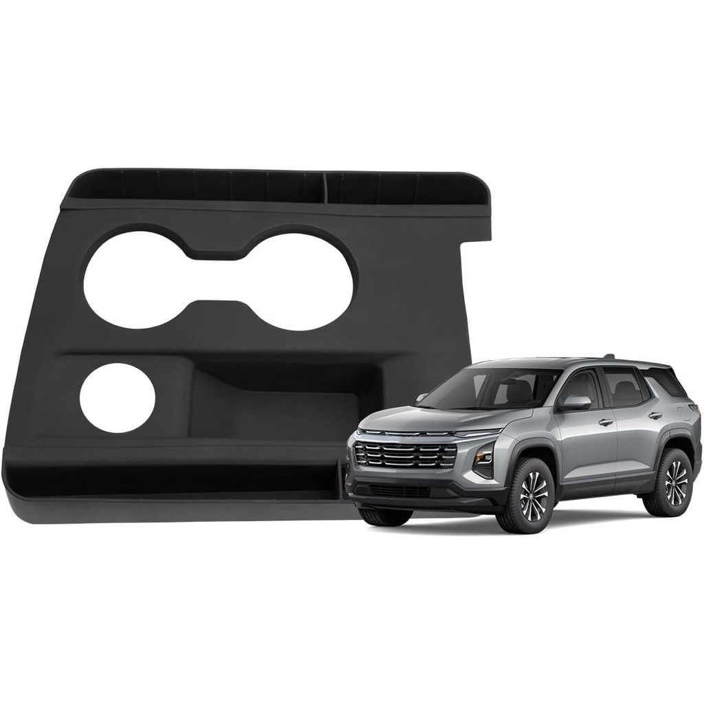 FIILINES Giá Đỡ Cốc Chèn Cho 2025-2026 Chevy / Chevrolet Equinox, Bảng Điều Khiển Trung Tâm Người Tổ