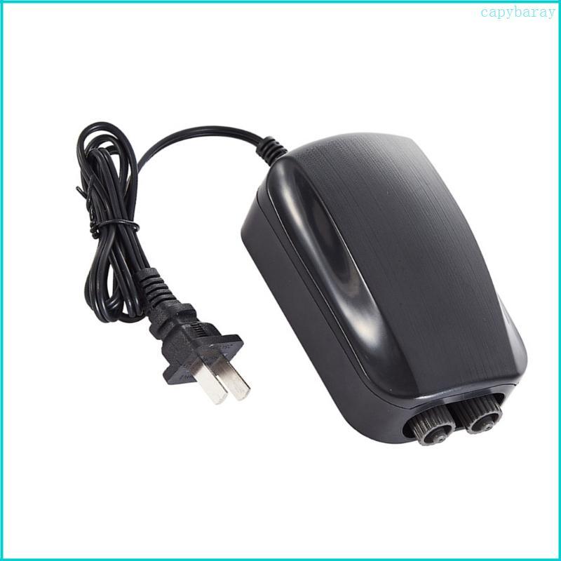 Máy bơm sục khí bể cá CBY 2 5W với thiết kế tiếng ồn thấp Máy tạo oxy hiệu quả cho thiết bị oxy bể cá gia đình