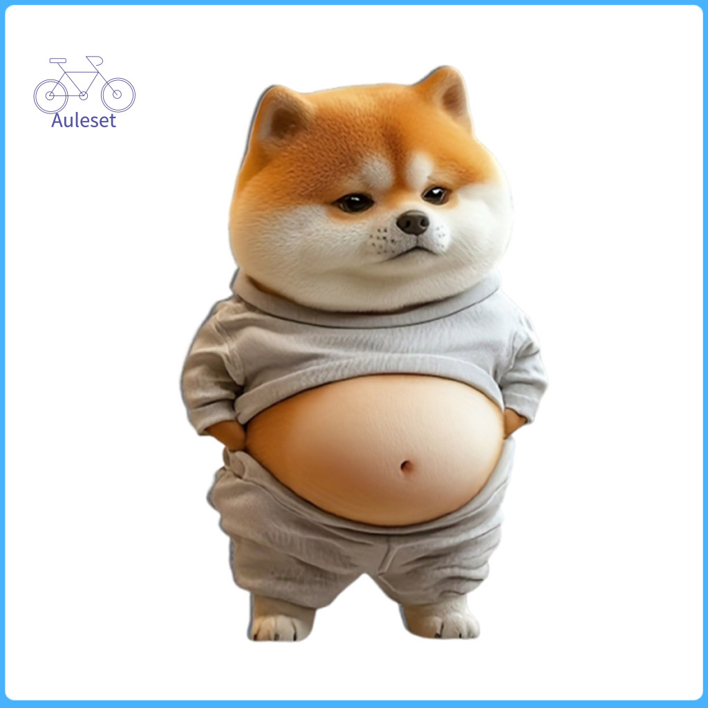 Auleset 1 / 2 / 3 / 4 / 5 Cái Chú chó con bụng bụng sáng tạo đáng yêu một sự bổ sung vui tươi và sàn