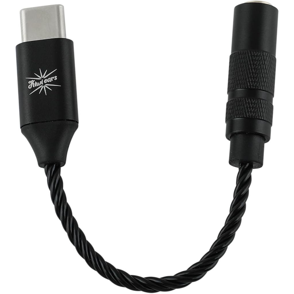 Cáp chuyển đổi DAC tai nghe nữ Linsoul Kiwi AD1 Type-C sang 3,5mm, USB C sang Aux IEM Dongle với Chi