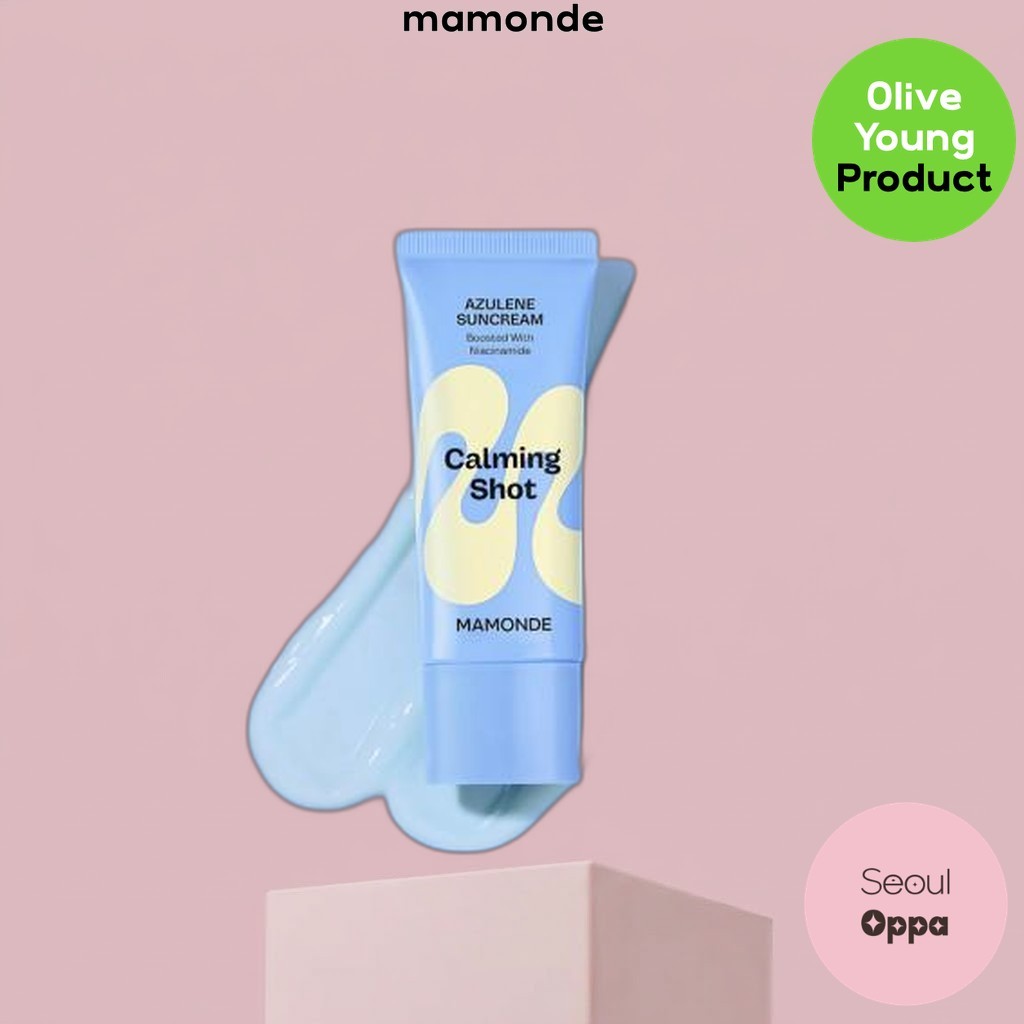 [Mamonde] Kem chống nắng Azulene SPF50 + PA + + + + 35mL / Kem chống nắng Hàn Quốc SPF50 / Bảo vệ Az