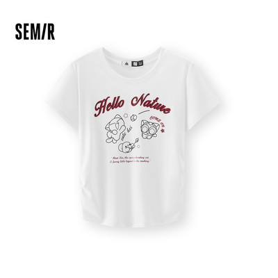 Semir Làm Mát Áo Nữ Mùa Hè Ngắn Slim Fit 2026 Mới Thời Trang Top