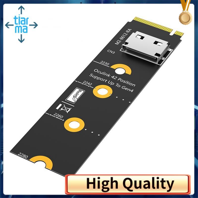 Thẻ nâng M.2 NVMe sang Oculink EGPU NVMe Key M sang SFF-8611 / 8612, Bộ chuyển đổi PCI-E 4.0 X4 sang