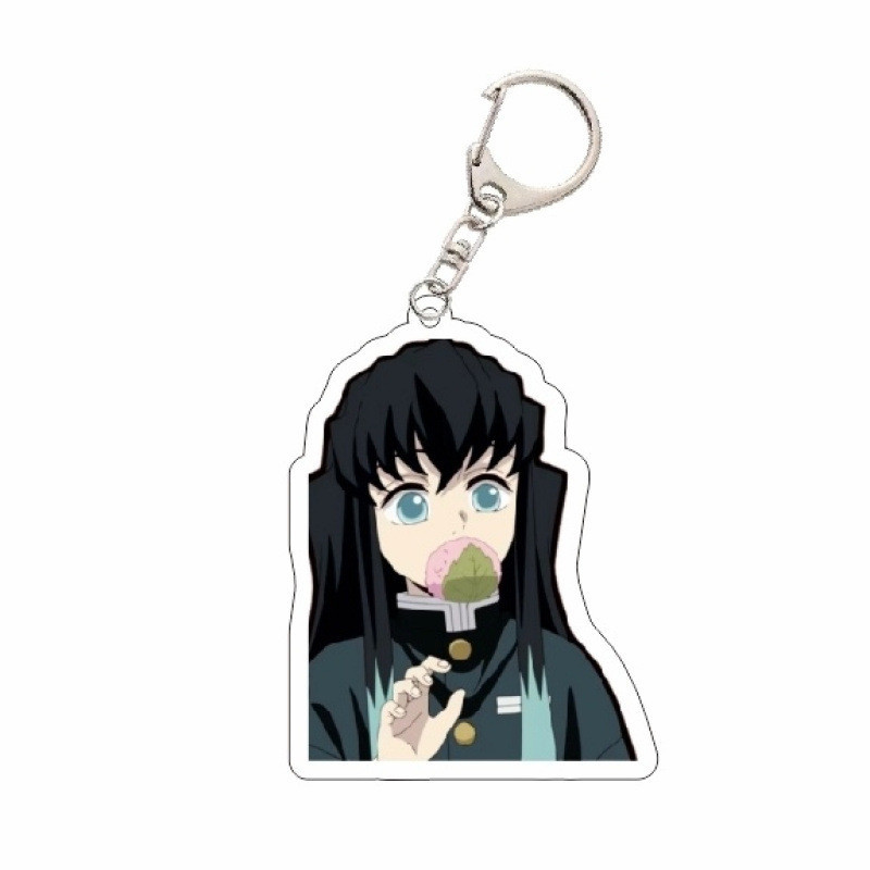 Demon Slayer/Muichiro/Demon Slayer Kasumichiro Tokito Muichiro Keychain Double-Sided Acrylic Pendant