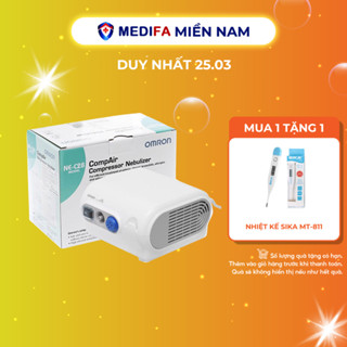 Máy Xông Khí Dung Omron Ne-C28 Công Suất Máy Lớn, Kích Thước Hạt Xông Nhỏ Phù Hợp Sử Dụng Cho Mọi Người
