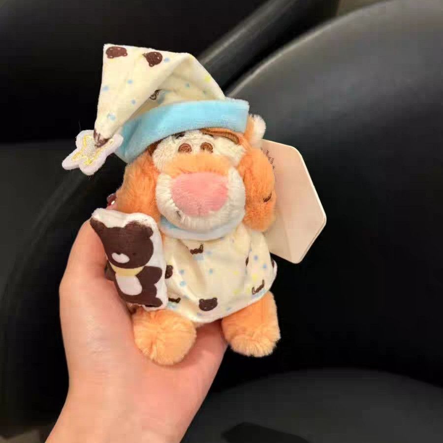 Bộ Đồ Chơi Mặt Dây Chuyền Búp Bê Nhỏ Hình Tigger, Donkey và Eeyore - Sang Trọng cho Trẻ Em