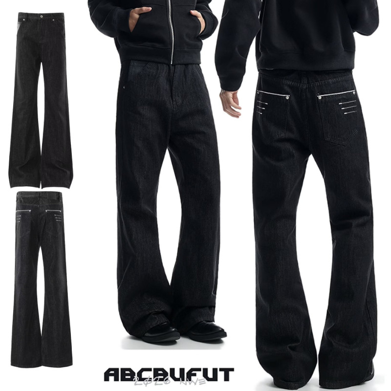 Quần Jean Nam Made in USA, Just-Fit với Chiếc Dây Đỏ Nguyên Bản