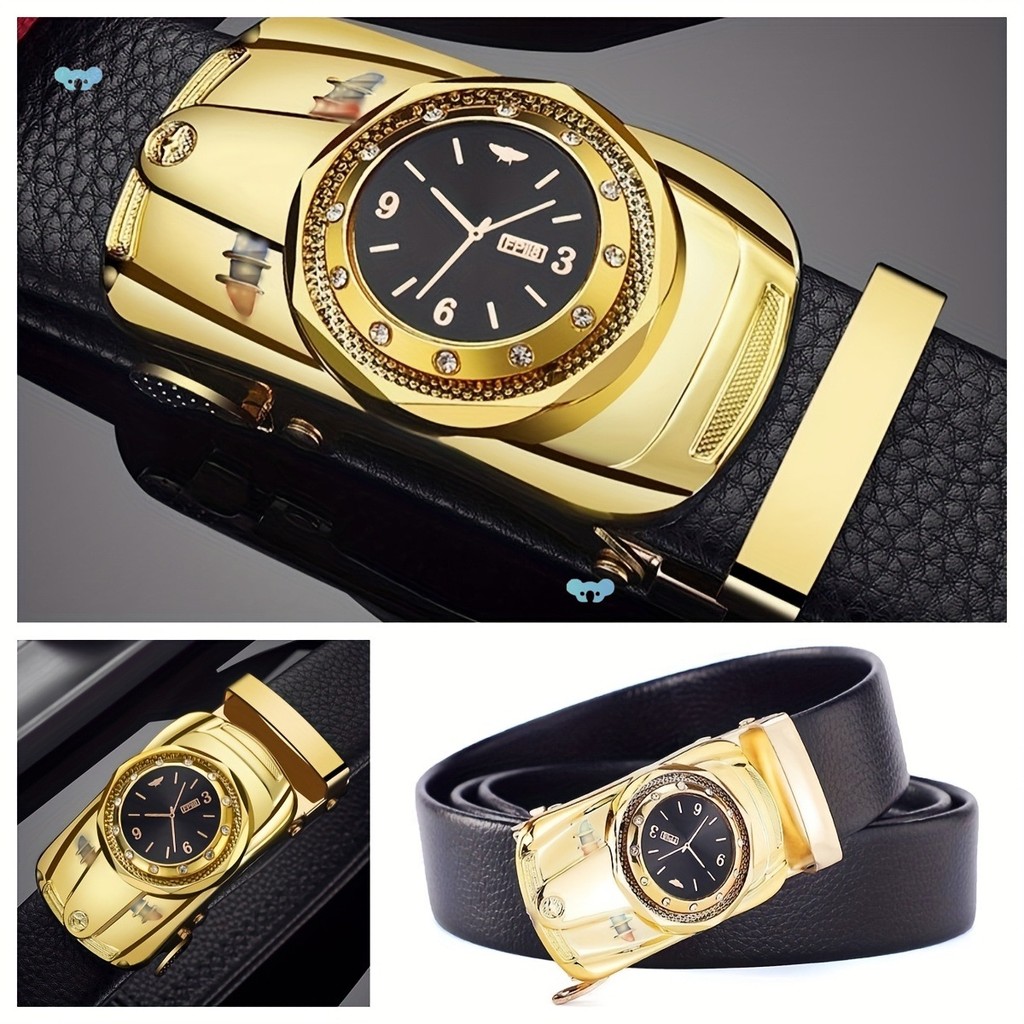 ⭐1 chiếc Thắt lưng nam Casl Belt pu Leather Belt Stylish Bền bỉ⭐