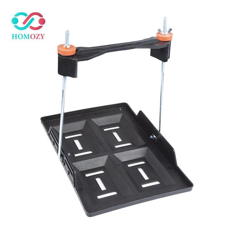 Pin Ô Tô Buộc Xuống Khay Kim Loại Giá Đỡ Chống Cho 55-100AH Đa Năng Lắp Đặt Nhanh Chắc Chắn Pin Ổn Đ