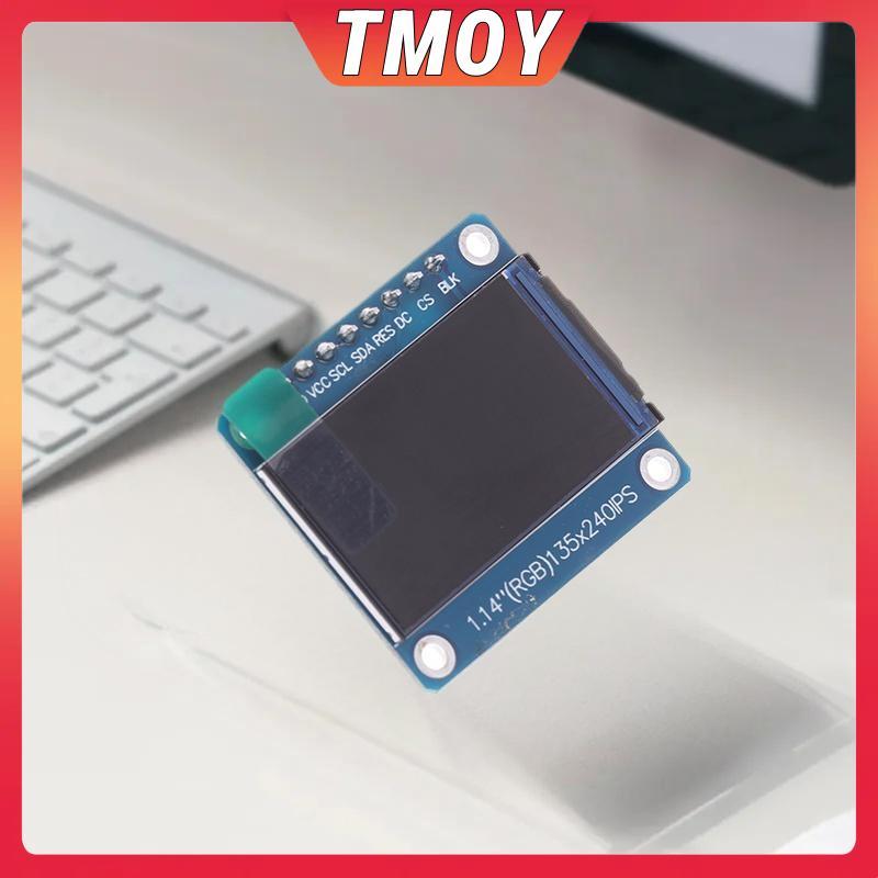 TMOY 1.14 Inch SPI Cổng Nối Tiếp 135x240 Màn Hình Cảm Ứng IPS TFT Màn Hình ST7789 135x240 SPI 8 Chân
