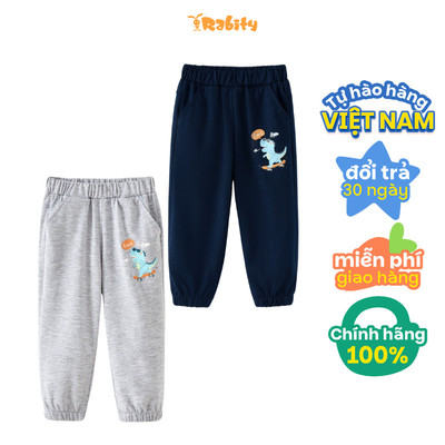   Quần dài thun bé trai Rabity 940.003