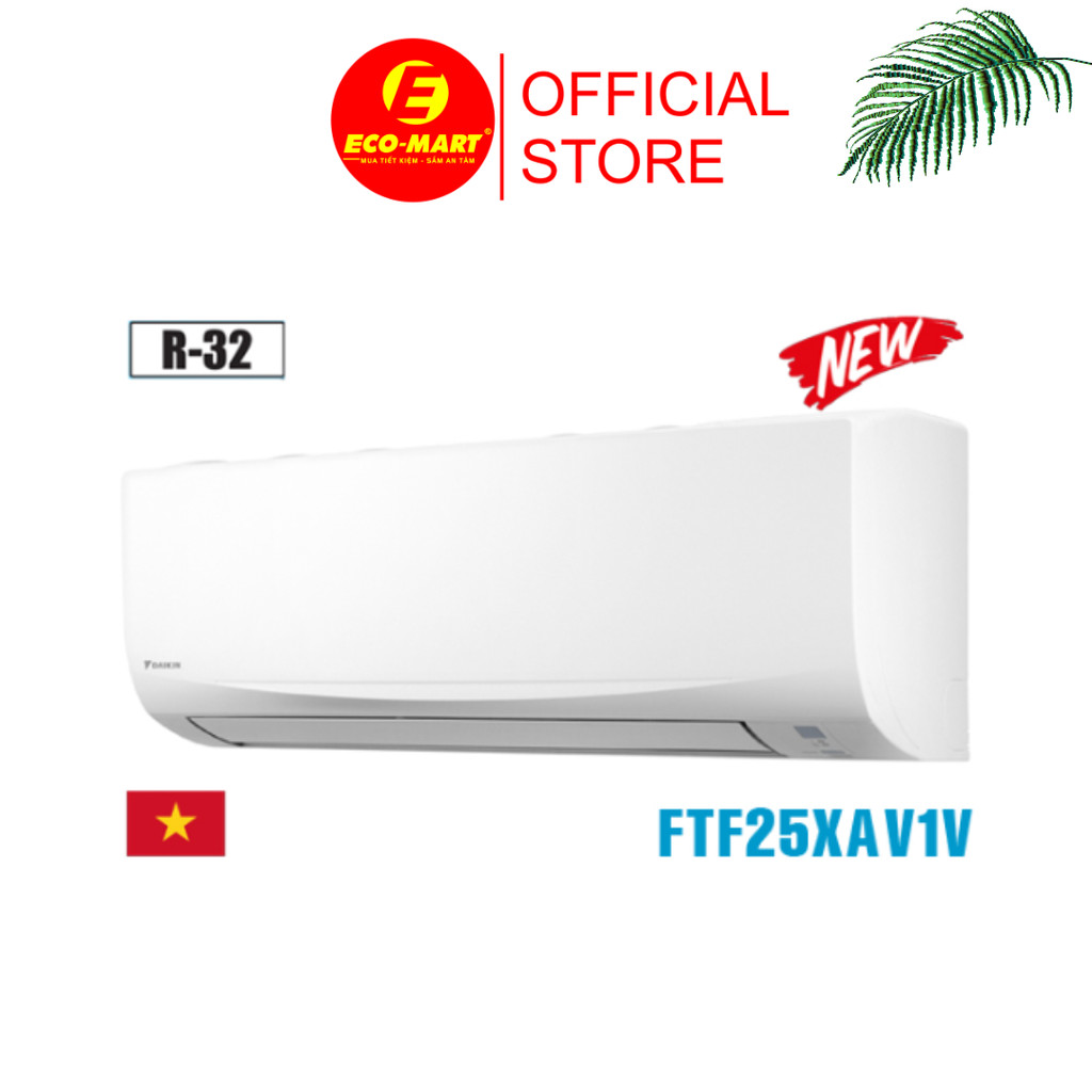 Điều hòa Daikin 1 chiều 9000 BTU FTF25XAV1V có lắp đặt