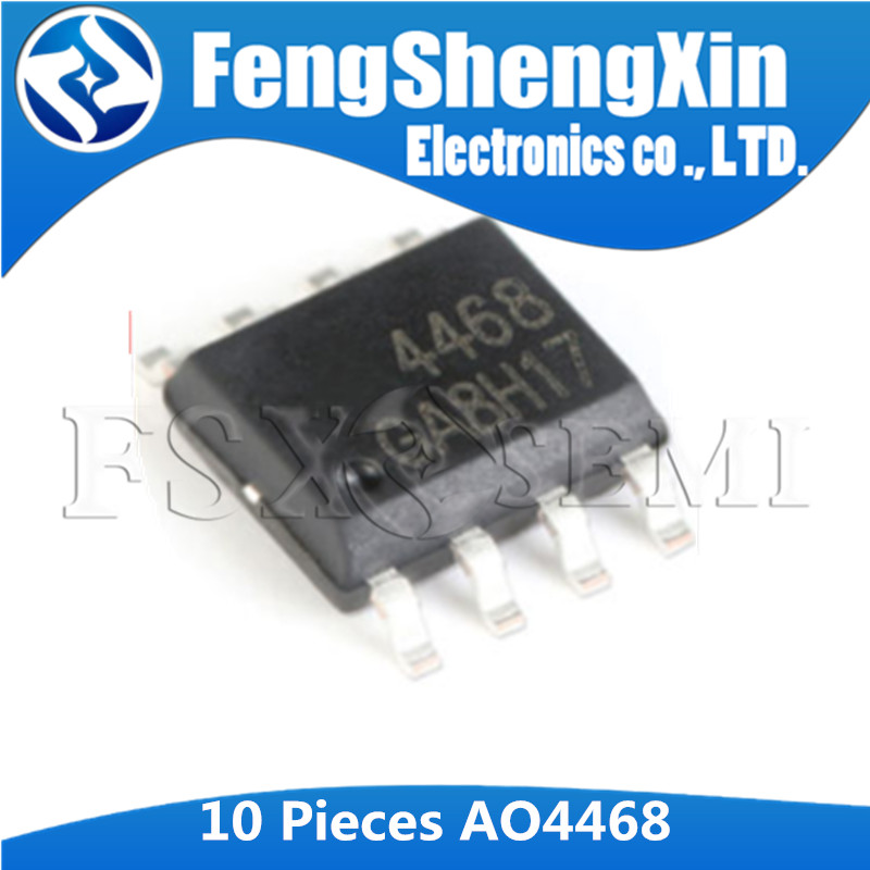 10 Cái / lốc AO4468 SOP8 4468 SOP SMD N-Channel MOSFET