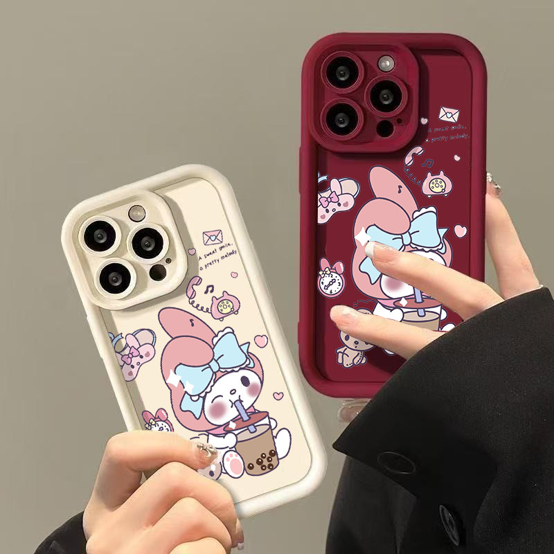 Ốp lưng Samsung S8 Plus S9 Plus S10 plus S10 Lite Note 10 PLUS Note 10 Lite Trà sữa tím Kuromi