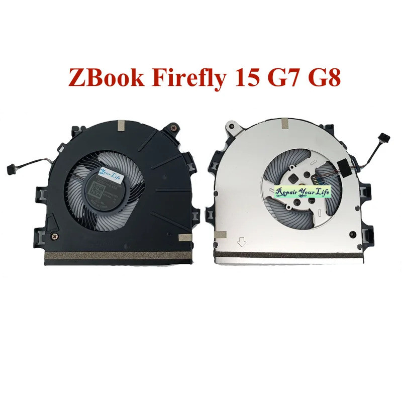 Quạt Làm Mát CPU Laptop HL Cho HP ZBook Firefly 15 G7 G8 Mobile Workstation Notebook PC Cooler M0552