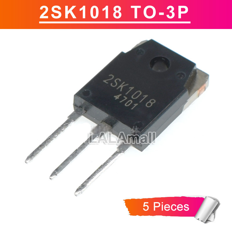 5 chiếc 2SK1018 TO-3P 500V / 18A MOSFET kênh N Transistor mới nguyên bản