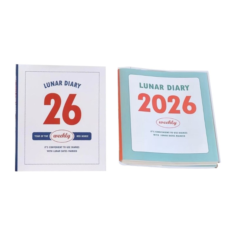 Doublebuy 2026 Planner Journal Schedule Notebook Work Planner Thiết kế tiện dụng cho hàng ngày