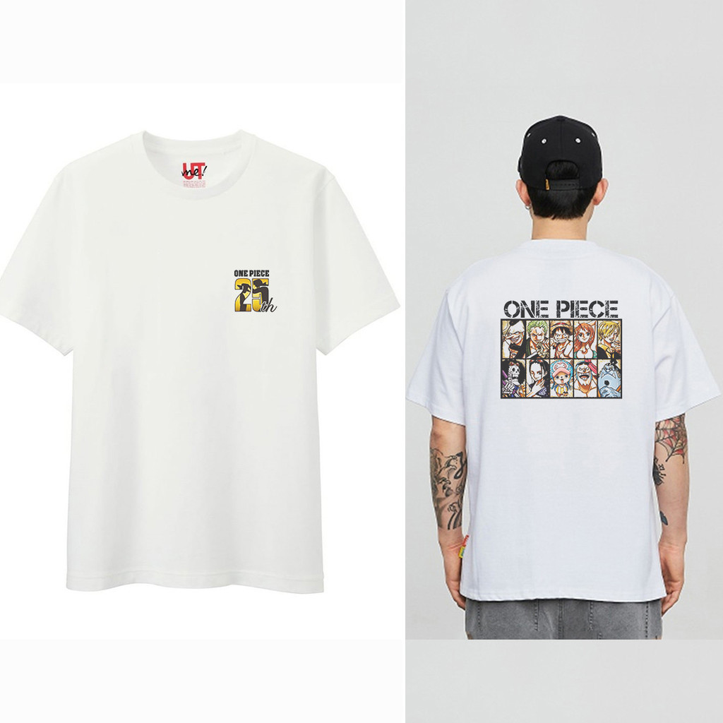 Áo Thun Uniqlo One Piece In Hình, Phù Hợp Nam Nữ