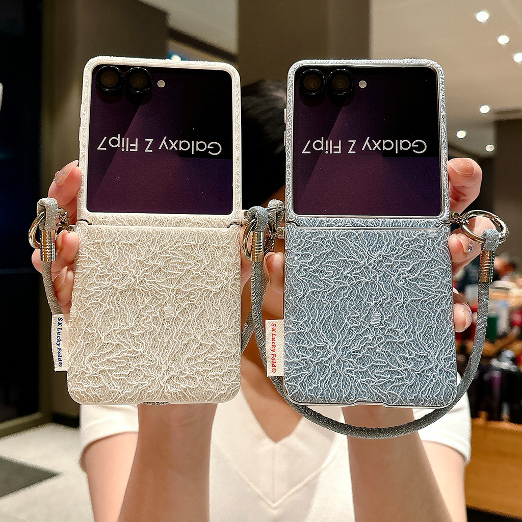 Túi xách ren & Satchel CASE cho Samsung Galaxy Z Flip 7 Case Flip7 FE Flip 6 5 Flip 6 CASE có màng b