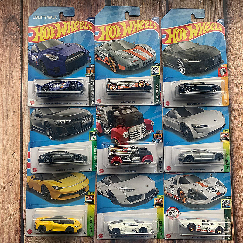 Hotwheels Hotwheels Xe hợp kim Lamborghini gtr Audi Ford Mustang Đồ chơi đua xe thể thao