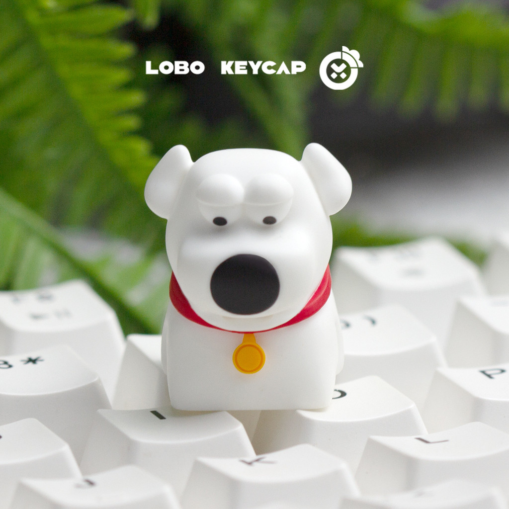Keycap Artisan Family Guy - Brian Griffin Nhựa Epoxy - Nút Bàn Phím Cơ - LOBO KEYCAP