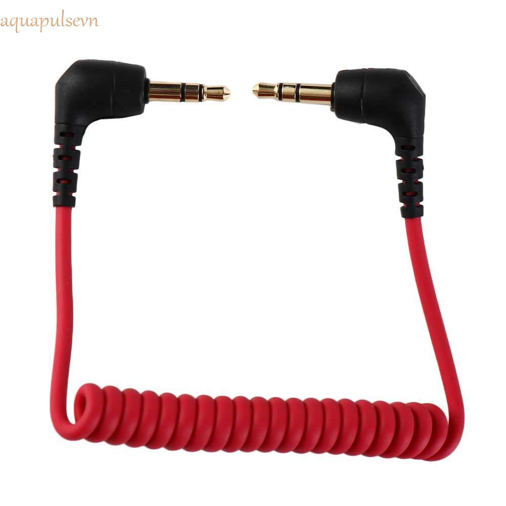 AQUA TRS sang TRS Cáp Micro Micro Video Di Động Micro Loại Mic Camera Cung Cấp Phụ Kiện Camera Micro