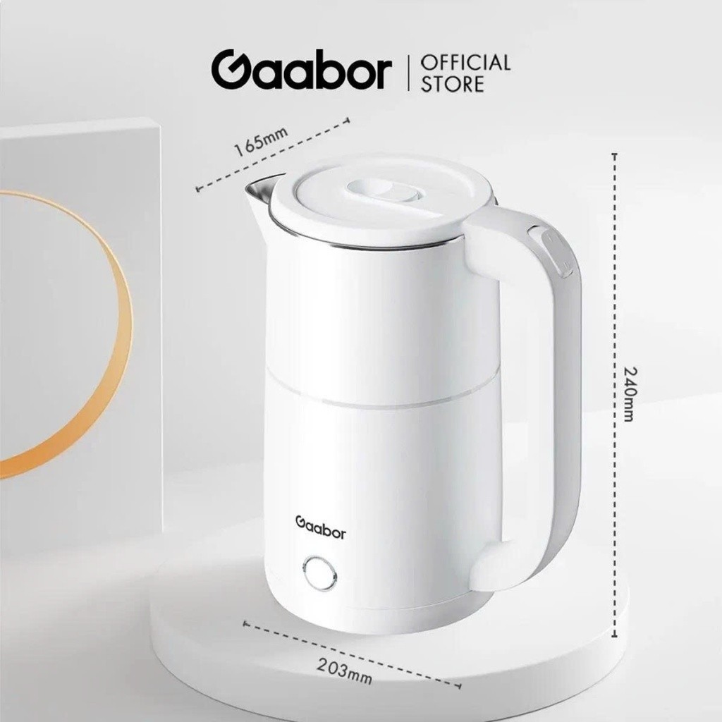 Ấm đun siêu tốc Gaabor EK20M-WH02A