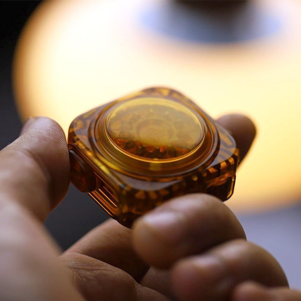 Đồ chơi giải nén bánh ngọt tóc Pop Coin Fidget Spinner Công cụ tiện dụng Pop Coin Fidget Spinner Côn