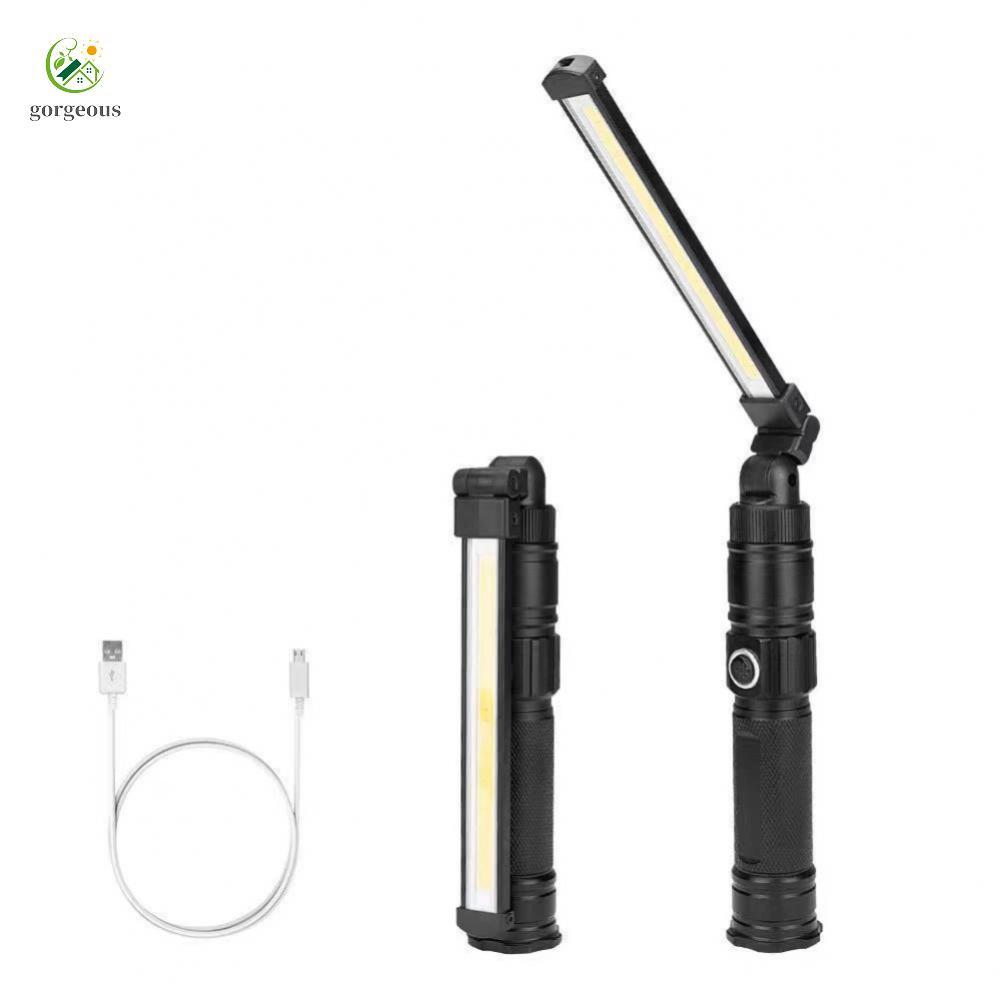 ⭐GROUS⭐LED Work Light Foldable Design Digital Battery Display 5-6 Hours Runtime