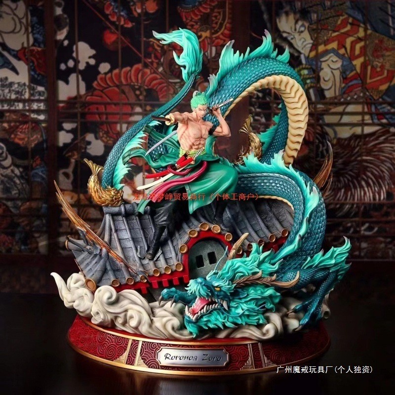 Một Mảnh Hình Bí Ẩn Hộp Zoro Luffy Aokiji Râu Đen Mô Hình Đồ Trang Trí Anime Hai Chiều GK Mô Hình Hộ