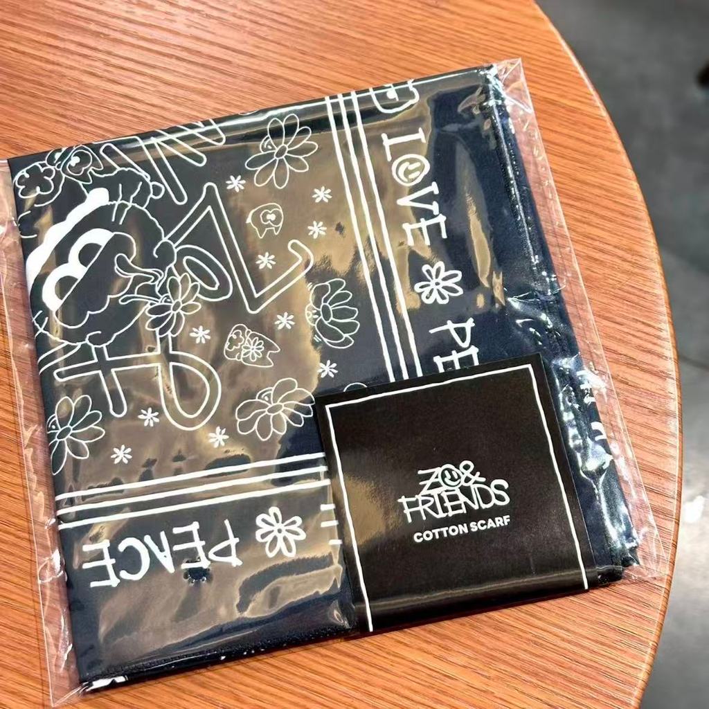 Gd Quyền Chí Long khăn vuông Quyền Chí Long khăn vuông dòng bạn bè khăn vuông