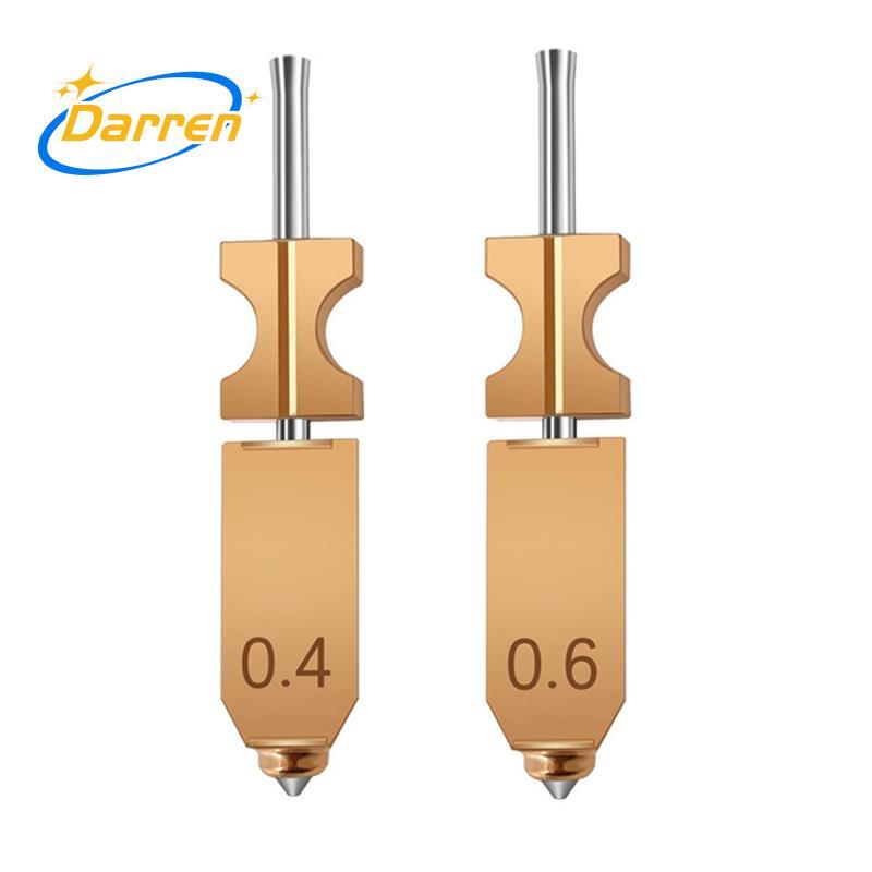 Dành Cho AD5X Hot End Kit 0.4mm + 0.6mm Vòi Phun Phát Hành Nhanh Chịu Nhiệt Độ Cao Cho Các Bộ Phận M