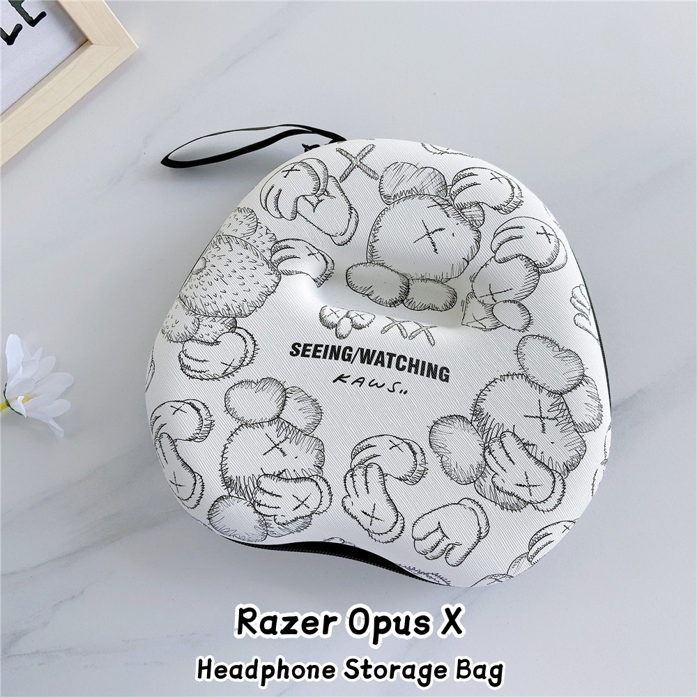[Ốp Lưng Nhà] Dành Cho Tai Nghe Razer Opus X Tai Nghe Hoạt Hình Hợp Thời Trang Tai Nghe Nhét Tai Túi