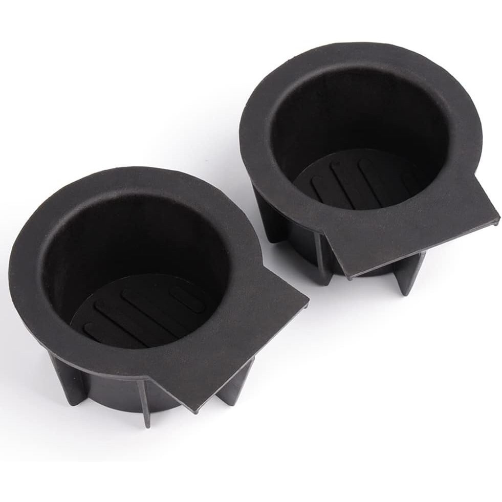 G-PLUS Bảng điều khiển trung tâm Giá đỡ cốc Phụ kiện cao su Tương thích với Ford F150 2009-2014 Khôn