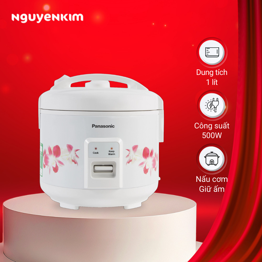 Nồi cơm điện Panasonic 1 lít SR-MVN10FRAX Trắng