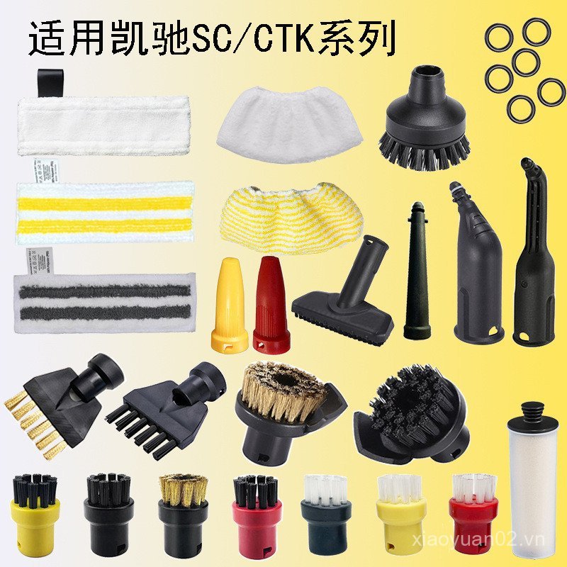 Thích hợp cho Bàn chải cầm tay Karcher Đầu khoan tay Karcher Máy làm sạch Karcher SC1 SC2 SC3 SC4SC5