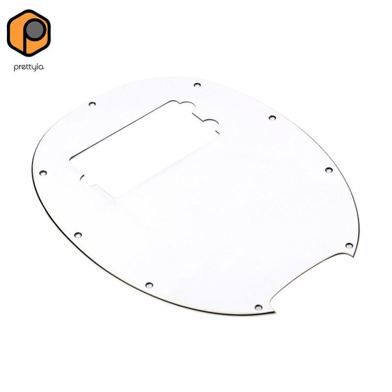 Pickboard, Bass Guard, Phụ kiện nhạc cụ 9 lỗ, Bass 4 dây, Pickguard, Trắng