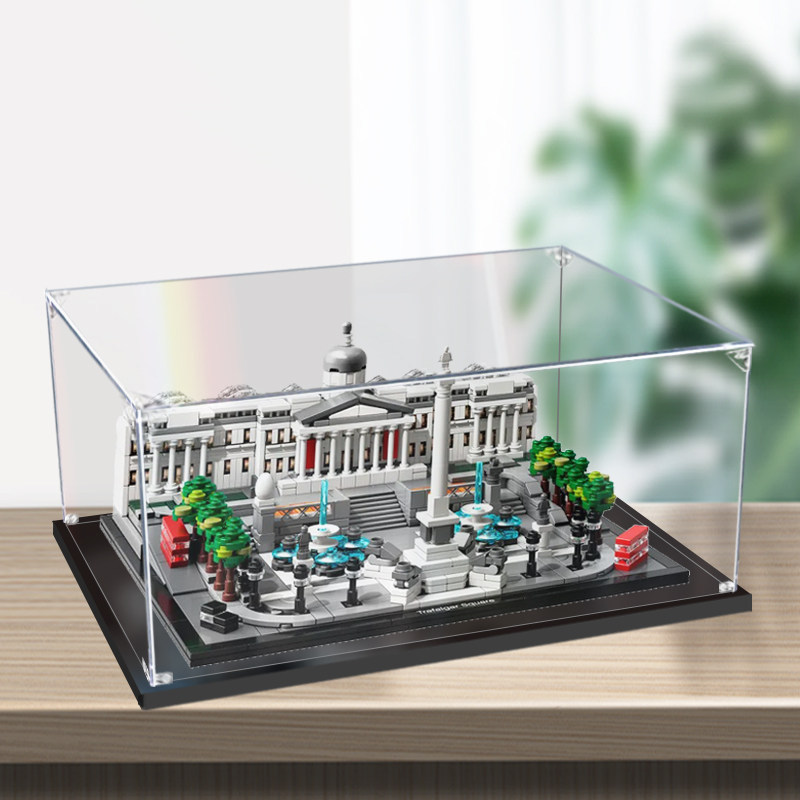 [Hộp trưng bày acrylic] Hộp trưng bày acrylic trong suốt Thích hợp cho hình LEGO LEGO Trafalgar Squa